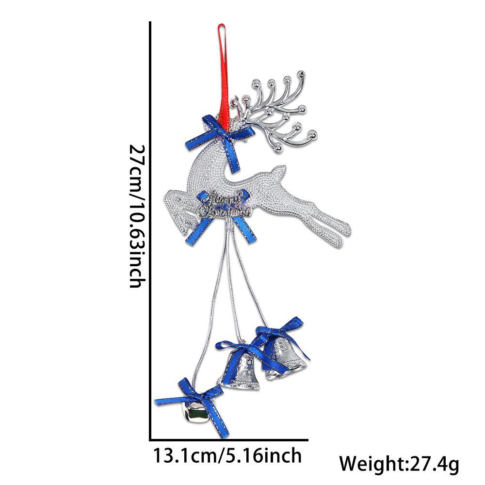 Charming Reindeer Christmas Ornaments For Tree Decor With Beautiful Jingle Bells