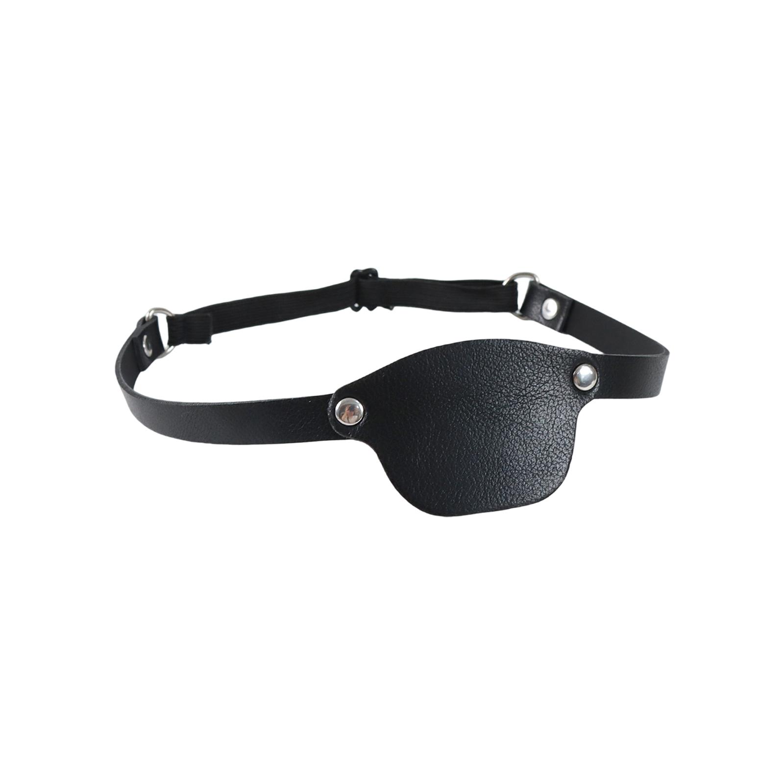 

Medieval Embossed Eye Patches Vintage Leather Eye Covers Pirate Eye Patches For Men Halloween LARP Cosplay Accessories C