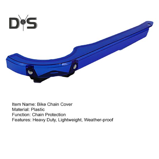 Fahrradkettenabdeckung, strapazierfähig, leicht, wetterfest, universell, für Mountainbikes und Rennräder, Fahrradkettenschutz, Fahrradzubehör