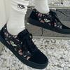 Vans Unisex Old Skool Glow Frights Halloween Black Red VN0A5KRF8MG