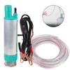 Aluminum Alloy Shell 30L/min Fuel Transfer Car Electric DC Refueling Pump 12V For Pumping Diesel Oil Water Submersible Mini