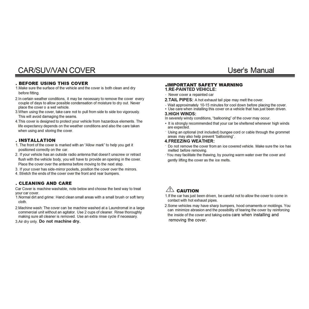 ACROPIX Pickup Truck Car Cover for Toyota Tacoma Double Cab with Feet 1 Piece 4-Door 6.1 Bed, Black,