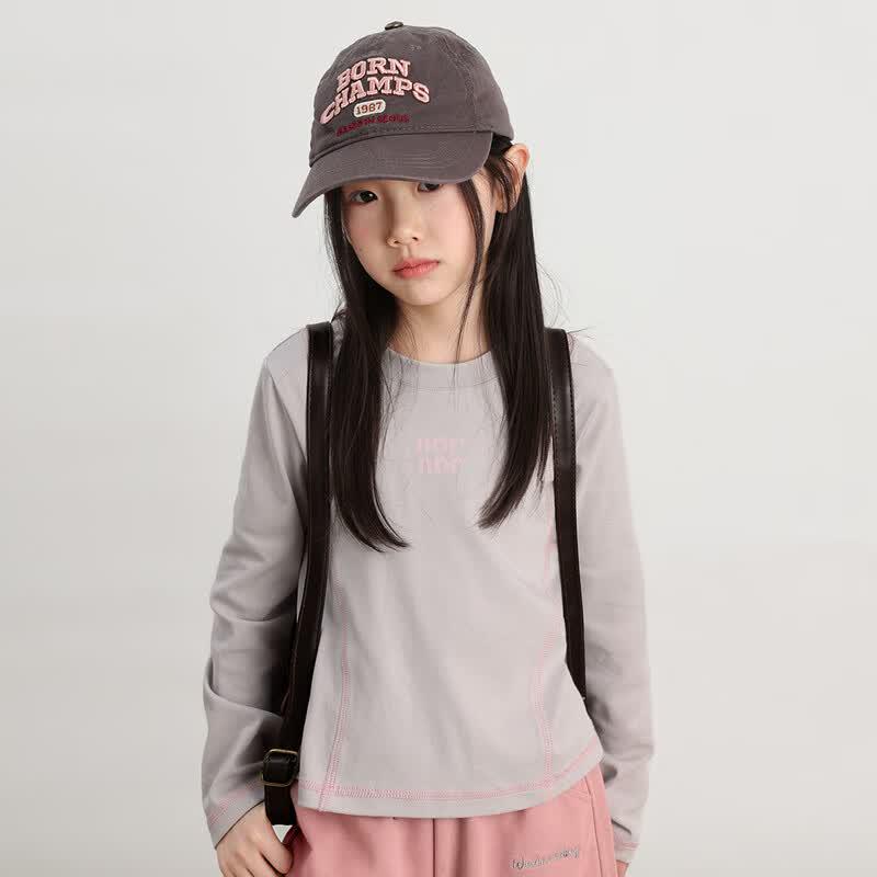 LUSON Chen Dazhu Girls' Long Sleeve T-Shirt