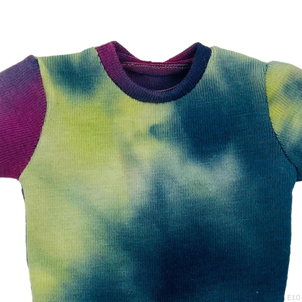 1/6 Female Action Figures T -shirt -costume Decoration Comfortable, Portable, Miniature Clothing,