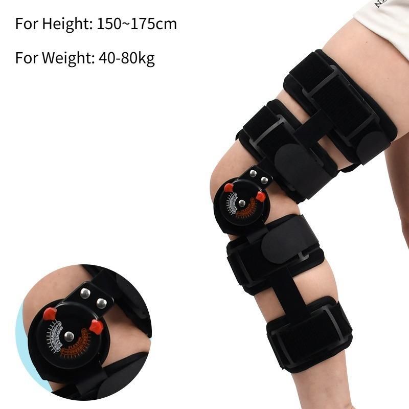 Model Orthopedic Support Stabilizer After Surgery Adjustable Hinged Knee Brace Knee Joint Fixation Stretcher Walking Assistance