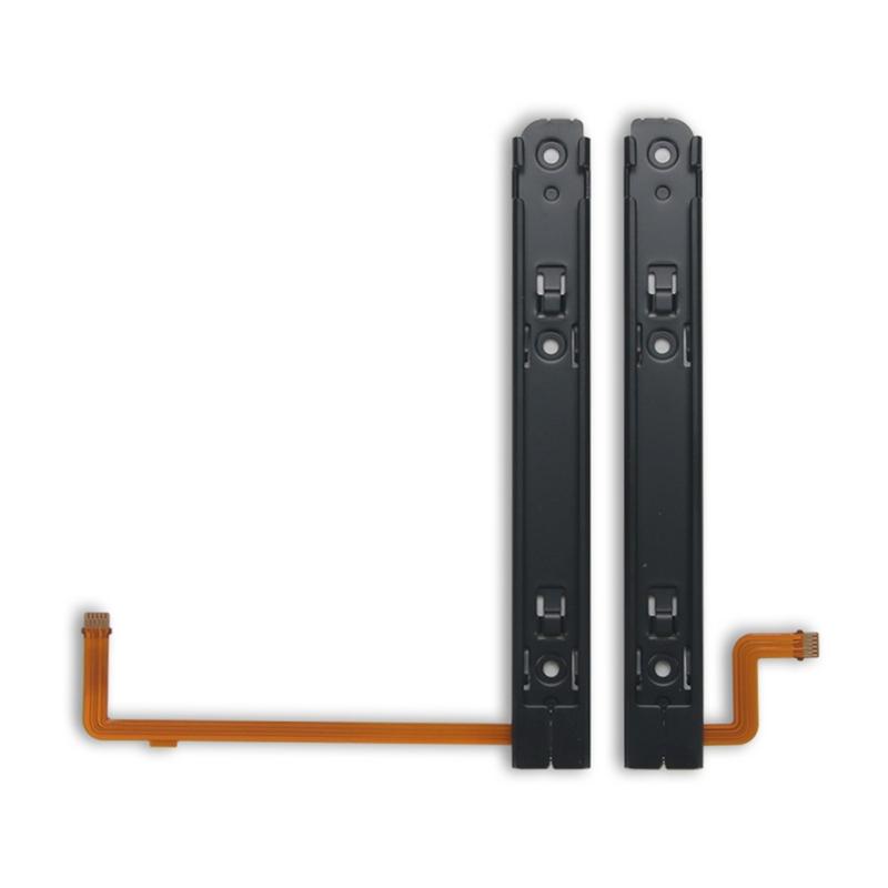 2er-Pack Für Switch OLED Konsole L R Schieber Links Rechts Schieberegler Schienenbahn Schiene Für Switch Oled Controller Schienen Schieberegler Reparatur