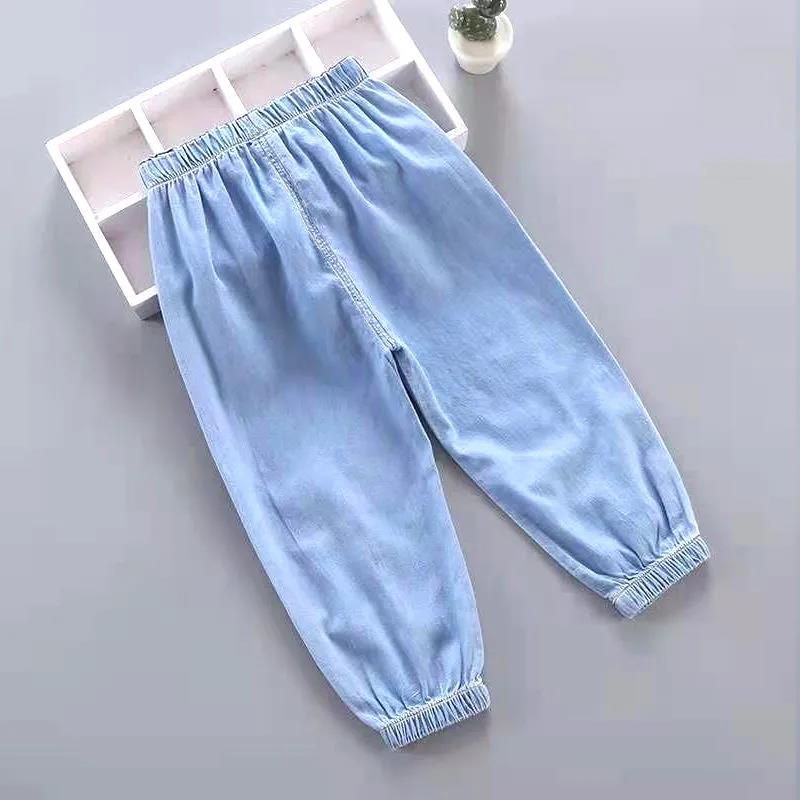 Girls' Pants Summer Baby Mosquito Pants Small and Medium Children's Clothing Leggings Children's Bloomers Trousers  Thin and Loose