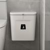 Youqin Wall-Mounted Slide-Lid Trash Can