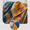90 X180cm Absorbent Quick Drying Floral Large Bath Towels 4 Layer Gauze Towel Cotton Blanket Boho Jacquard Air Conditioning Thin Comforter Blanket 1pc