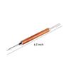 Stainless Steel Coffee Decorating Art Pen Wooden Handle Latte Pull Flower Needle Barista Tool Coffee Accessories Modeling Tool