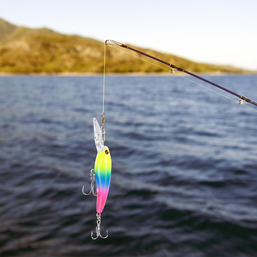 20pcs Plastic Fishing Lures Colorful Artificial Lifelike Fishing Baits Tackles