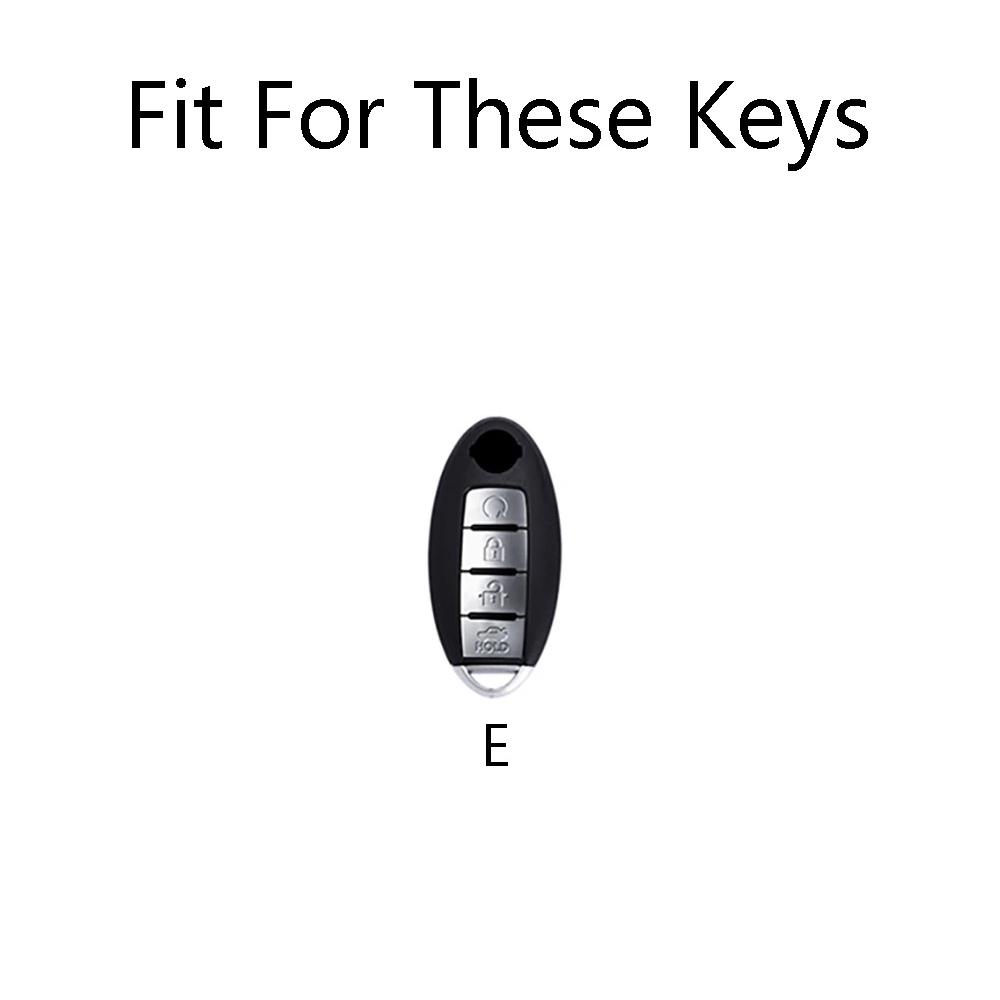 Abs Carbon 4Buttons Car Key Case Cover For Nissan Sentra Leaf Rogue Sunny Versa Patrol X-Trail Qashqai Gt-R Kicks For Infiniti