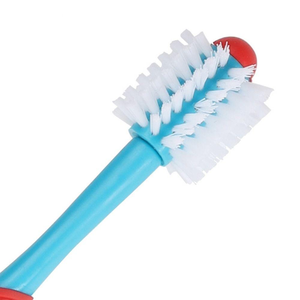 360° Pet Double Head Toothbrush Soft Bristle Cat Grooming Toothbrush  Cleaning