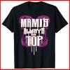 Mami ist immer auf dem Laufenden Schwarzes Baumwoll-T-Shirt Unisex T-Shirt