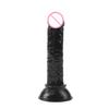 Fake Sucker Phallus Multicolor Faux Crystal Clear Mini Manual Simulated Adult Products Bottom Suction Cup Female G-spot Masturbator Dildo
