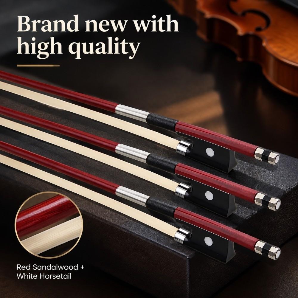 Great Balance Horsehair Beginner Practice 1/4 1/8 1/10 Violins Accessories for Music Parts