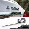 Compatible Emblem Stickers for Mercedes-Benz AMG GTS/GT43S/GT63S/A45S/C63S/E63S Rear