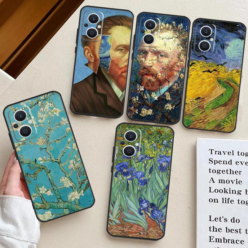 Van Gogh Starry Night Funda For OPPO Reno 8 Lite 8T 4Z 5Z 4 5 6 7 10 Pro OPPO Find X3 Neo X2 X5 Lite X6 Pro Case
