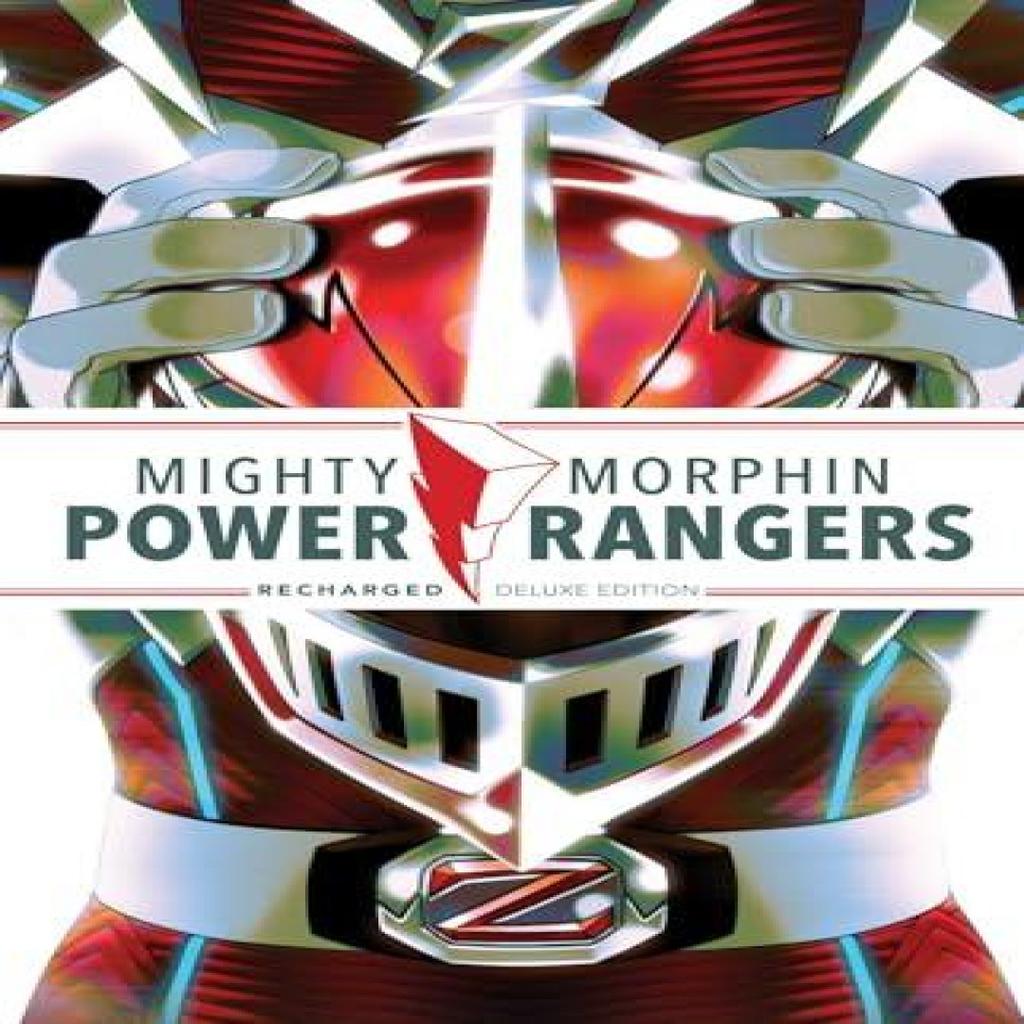 Mighty Morphin Power Rangers Recharged Deluxe Edition by Adam Cesare Hardback Book 9798892151993