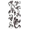 Realistic Bright Animal Totem Waterproof Rose Tattoo Stickers