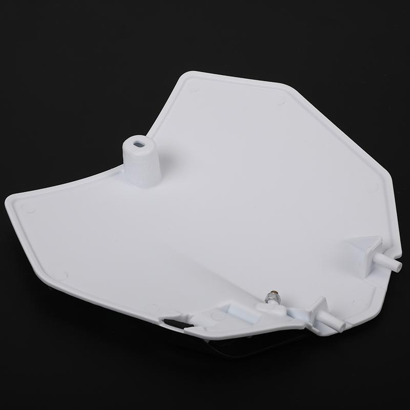 For KTM 2013-2015 SX SXF XCF 125 250 350 450 Motocross Motobike Pit Dirt Bike Number Plate Front Name Plate Spare Parts