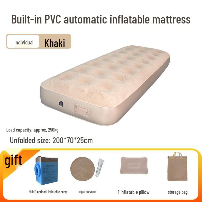 Portable Inflatable Camping Mattress - Folding Air Cushion Bed for Tent & Home Use