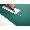 Kokuyo Cutting Mat, 3mm Thick, Green, Double Sided, Square Sided, 600×900mm, MA-44N