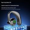Rotatable Single Ear Hook Bluetooth Headset with LED Display