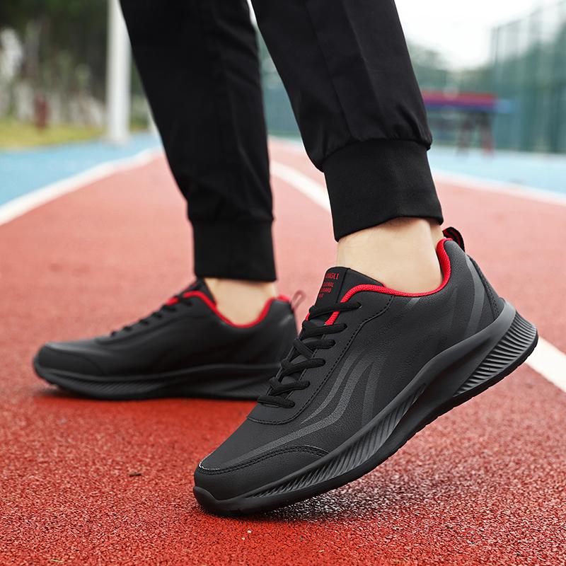Men's Casual Sneakers Waterproof Mesh Men Shoes Light Comfortable Breathable Running Shoes New Large Size Casual Sports Shoes