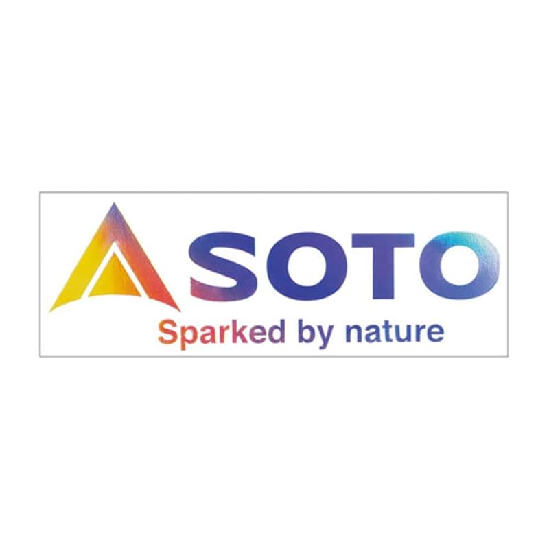 

SOTO logo seal sticker SOTO cutting sticker (17×5.6cm) hologram ST-SMHG