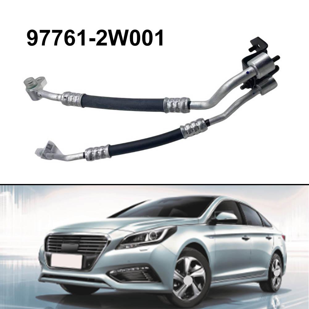 

Automotive AC Pipe Aluminum 42 19 4cm with Black Silver Finish for For modern Cars 97761 2W001 Exact Fit Replacement China Mainland