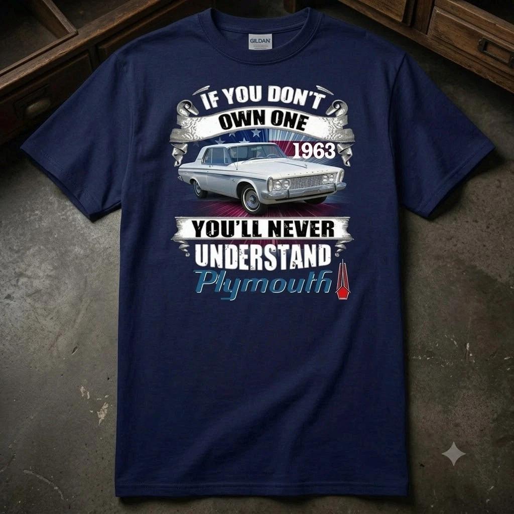 1965 Plymouth T-Shirt Vintage Classic Car Lover Tee M