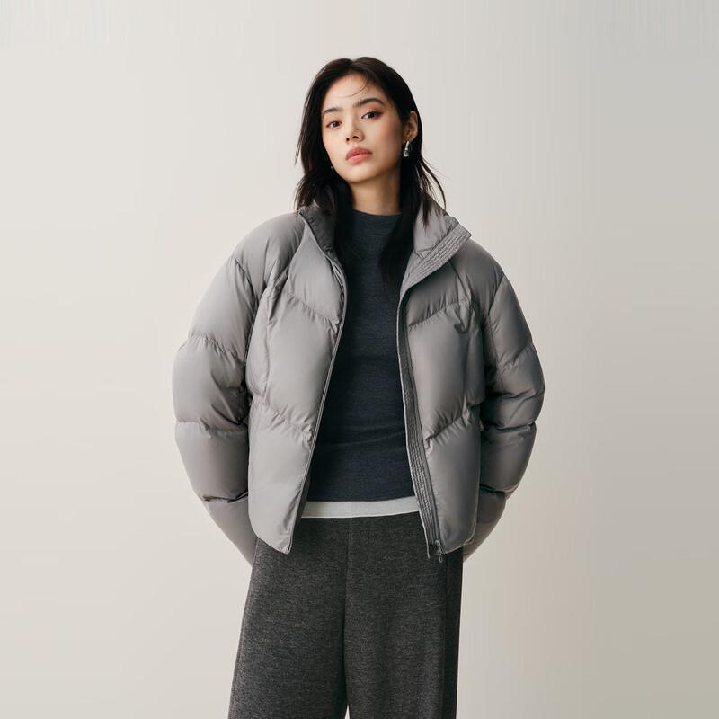 

Женский зимний пуховик Peacebird Petite с воротником-стойкой M