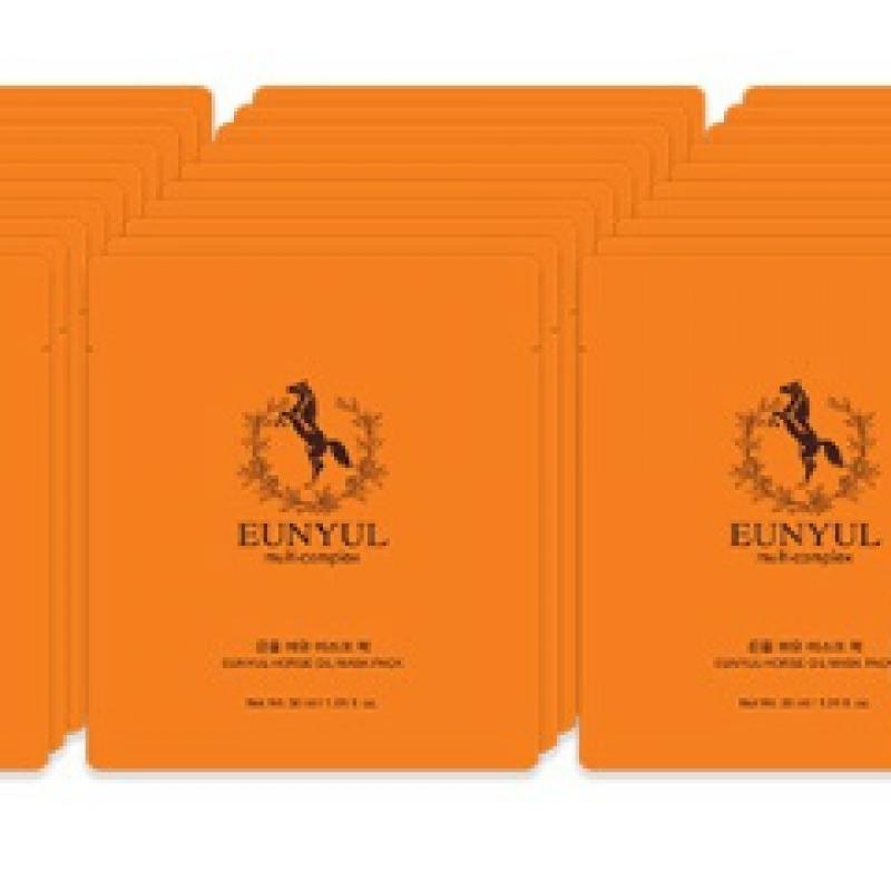 Eunyul Edition Horse Oil Mask Pack 30 Sheets