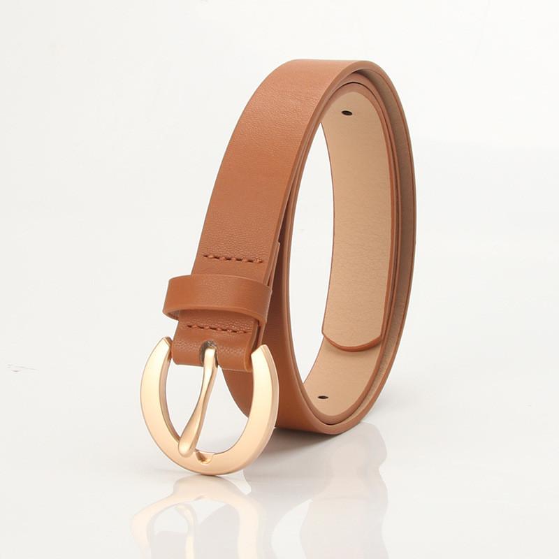 European Style Womens Wide Belt Pu Material Simple Chic Accessory For Daily Outfits