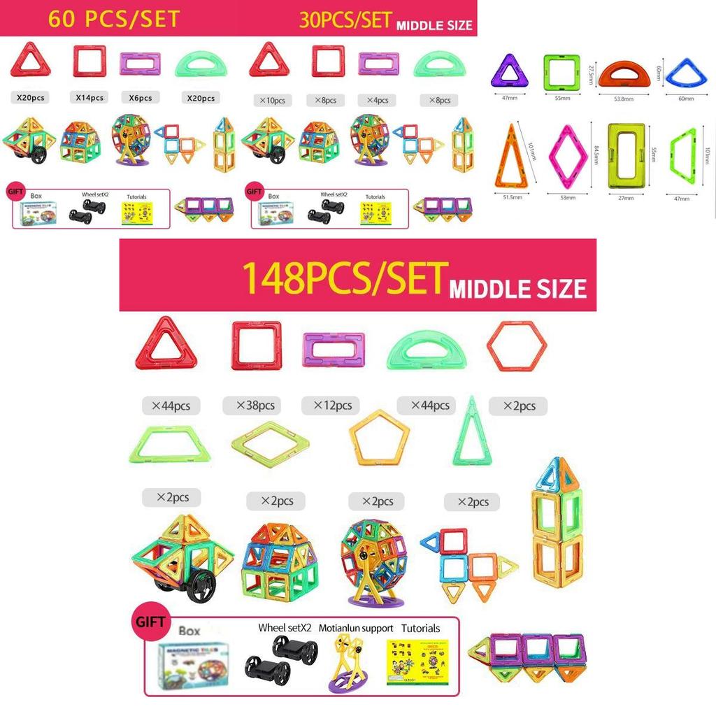 Engaging Magnetic Building Blocks Educational Puzzle Toys For Kids Of All Ages