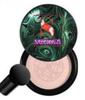 SUNISA Vollabdeckende BB- und CC-Creme-Foundation mit Pilzkopf-Luftkissen-Puff 20 g und 1 Beauty Blender Schwamm für alle Hauttypen, Natürliches Finish