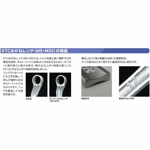 Kyoto Machinery Tools (KTC) Hex Box Wrench 14mm M2714H
