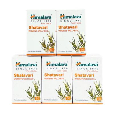 Set Shatavari (5 x 60 compresse, 250 mg), Shatavari Set 5,