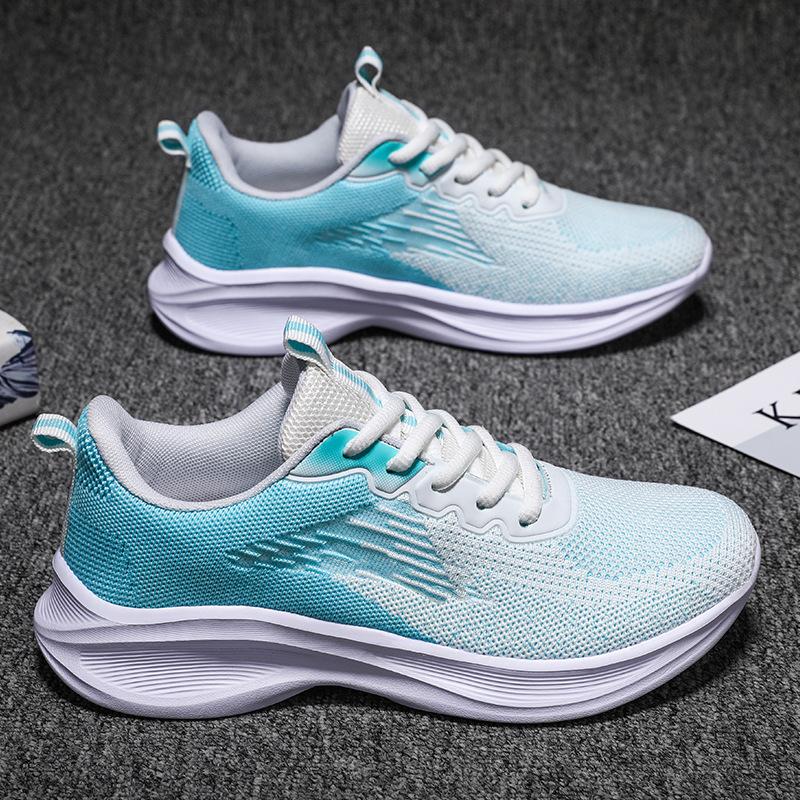 Jinjiang Women's Shoes 2025 New Sports Shoes Women's Comfortable and Lightweight Running Shoes Versatile Breathable Casual Shoes