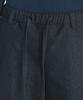 IHR Denim Detail Elastic Waist Pants / Charcoal