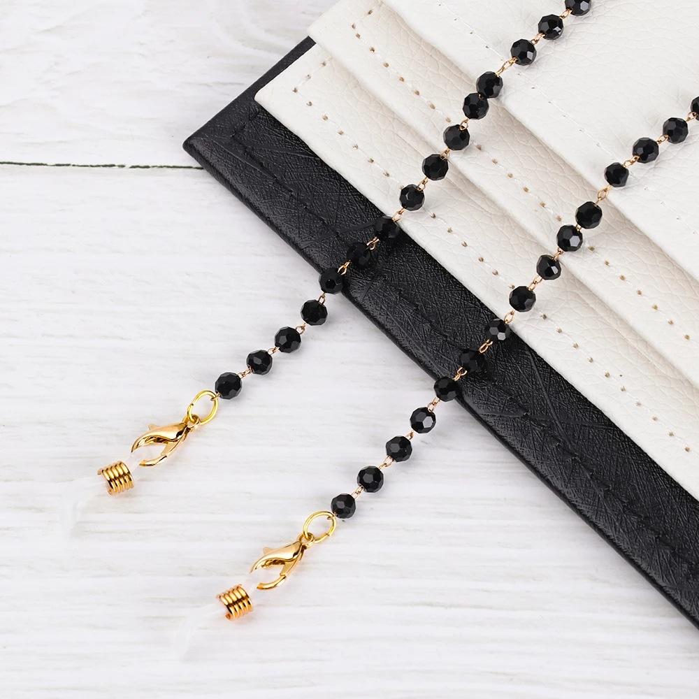 Modische Perlenmaskenketten Brillenketten Für Damen Retro Metall-Sonnenbrillen Lanyards Brillen-Kordelhalter Nackenband Dropshipping