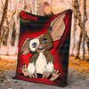 Gremlins Flannel Blanket Soft Warm All-Season Throw, Design for Camping, Car Travel, Hiking Sofa, Bed, Office Perfect Gift for Parties