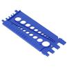 Plastic Material Bolt Identifier Gauge Blue/White Bolt Sizer Thread Gauge Checker  Screw Gauges