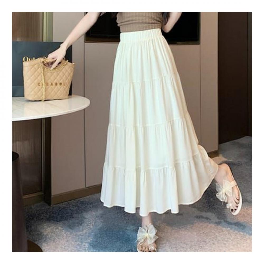 Navava Lovely Simple Ruffle Skirt Ns358
