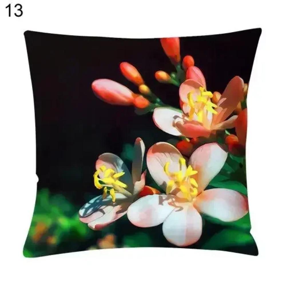Pillow Case Throw  Cushion Cover Square Headrest