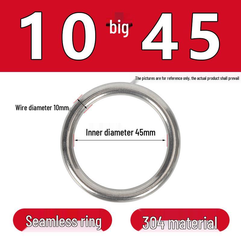 Stainless Steel Seamless O-Ring: Corrosion-Resistant Accessory for Handbags and Pet Gear