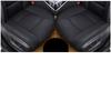 Usa Black Pu Leather Car Sedan Driver Front Seat Cover Cushion Pad Protector Mat