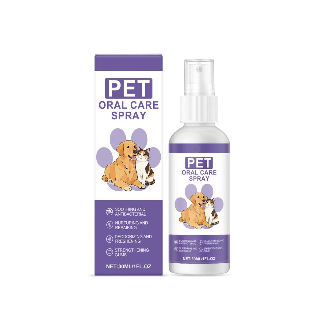 Pet Tooth Care Spray Pet Tooth Fresh Breath Daily Care Spray 30ml