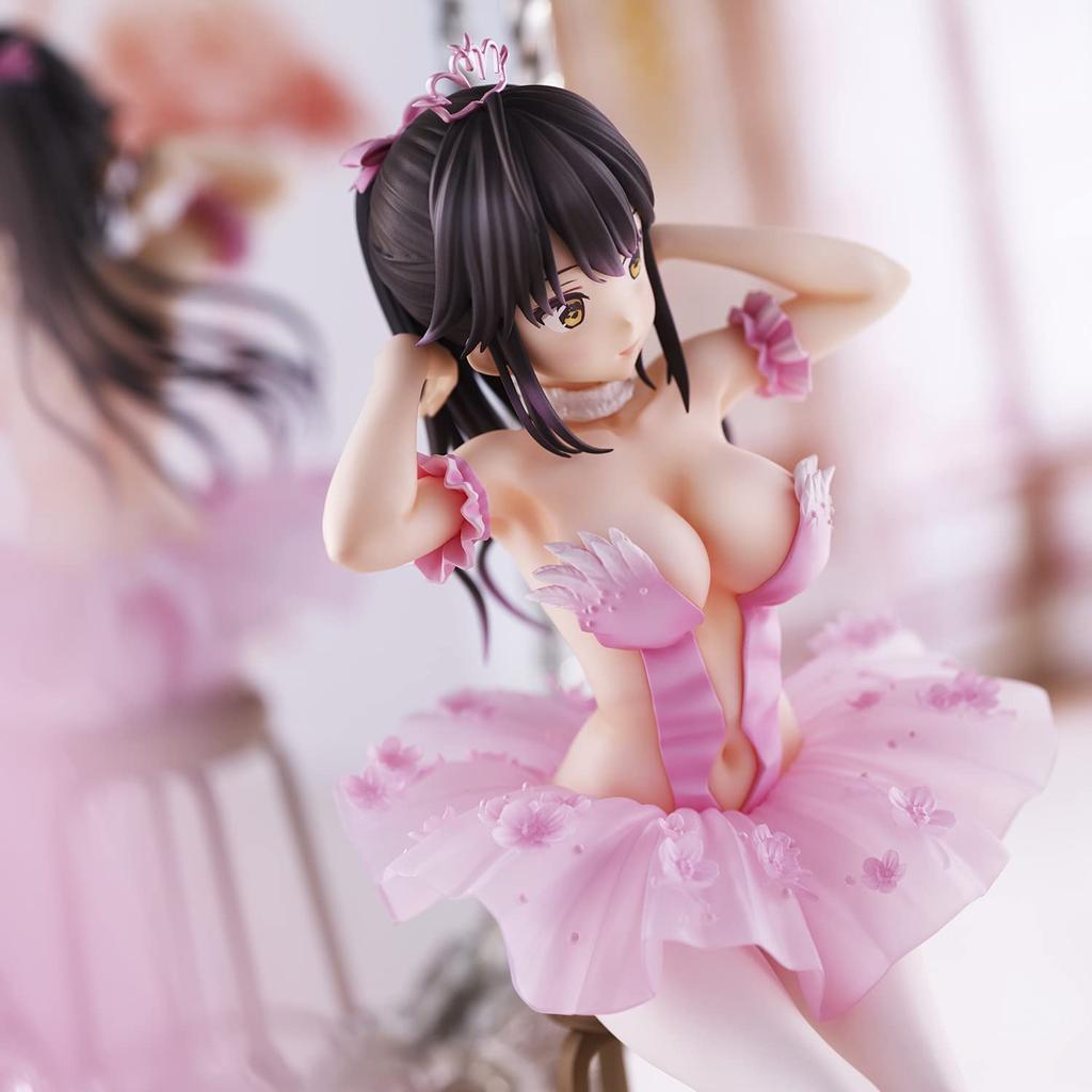 Anmi Illustrasjon "Flamingo Ballett" Hestehalejente (Videresalg) Ikke-skala PVC & ABS Malt Komplett Figur